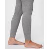 imageINLYRIC Womens 94 Cotton Leggings Soft High Waisted Pants Stretch Full Length LoungeHeather Carbon