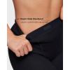 imageINLYRIC Womens Boxer Briefs Cotton High Waisted Boy Shorts Underwear 5quot Inseam Stretch Boxer ShortsBlack