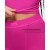 imageINLYRIC Womens Boxer Briefs Cotton High Waisted Boy Shorts Underwear 5quot Inseam Stretch Boxer ShortsHibiscus Purple