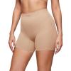 imageINLYRIC Womens Boxer Briefs Cotton High Waisted Boy Shorts Underwear 5quot Inseam Stretch Boxer ShortsNatural