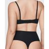 imageINLYRIC Womens Inbarely Plus Thong Underwear Pack  High Waisted Sexy Smooth Tagless Ladies Underwear Panties 3 PackBasic 3pack