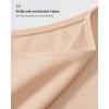 imageINLYRIC Womens Inbarely Plus Thong Underwear Pack  High Waisted Sexy Smooth Tagless Ladies Underwear Panties 3 PackBasic 3pack