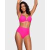 imageINLYRIC Womens Inbarely Plus Thong Underwear Pack  High Waisted Sexy Smooth Tagless Ladies Underwear Panties 3 PackChic 05 3pack