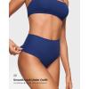 imageINLYRIC Womens Inbarely Plus Thong Underwear Pack  High Waisted Sexy Smooth Tagless Ladies Underwear Panties 3 PackChic 05 3pack