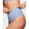 imageINLYRIC Womens Inbarely Plus Thong Underwear Pack  High Waisted Sexy Smooth Tagless Ladies Underwear Panties 3 PackChic 05 3pack