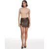 imageINLYRIC Womens Inbarely Short Sleeve Bodysuit Crew Neck Double Lined Casual Basic Summer Body suit TopsWheat Beige