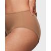 imageINLYRIC Womens Inbarely Soft Full Briefs  Mid Waist Underwear Breathable Stretch Tagless Ladies Panties 3 PackGravel 3pack
