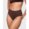 imageINLYRIC Womens Inbarely Soft Full Briefs  Mid Waist Underwear Breathable Stretch Tagless Ladies Panties 3 PackHazelnut 3pack
