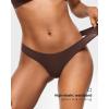 imageINLYRIC Womens Inbarely Soft Thong  No Show Sexy Panties Breathable Vwaisted Ladies Underwear 3 PackBasic 05 3pack