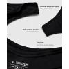 imageINLYRIC Womens Inbarely Soft Thong  No Show Sexy Panties Breathable Vwaisted Ladies Underwear 3 PackBlack 3pack