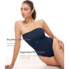imageINLYRIC Womens Natrelax Sexy Strapless Bodysuit Thong Tube Top Off The Shoulder One Piece LeotardTrue Navy