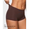 imageINLYRIC Womens Inbarely Plus Boyshorts Underwear  Soft Full Coverage Boxer Shorts Briefs Ladies Panties 3 PackHazelnut 3pack