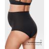 imageINLYRIC Womens Inbarely Soft Maternity Underwear  Over Bump High Waist Briefs Soft Full Coverage Pregnancy Panties PackBlack 2pack