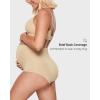 imageINLYRIC Womens Inbarely Soft Maternity Underwear  Over Bump High Waist Briefs Soft Full Coverage Pregnancy Panties PackLight Oatmeal 2pack