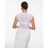 imageINLYRIC Womens Cosnufy Mesh Sheer Mock Turtle Neck Tank Tops See Through Sleeveless Sexy Summer Going Out TopsSnow White