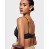 imageINLYRIC Womens Inbarely Bralettes Cami Bras No Underwire Wireless Seamless Unlined Comfort Sports BraBlack