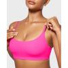 imageINLYRIC Womens Inbarely Bralettes Cami Bras No Underwire Wireless Seamless Unlined Comfort Sports BraBright Pink