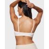 imageINLYRIC Womens Inbarely Bralettes Cami Bras No Underwire Wireless Seamless Unlined Comfort Sports BraCoconut White