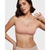 imageINLYRIC Womens Inbarely Bralettes Cami Bras No Underwire Wireless Seamless Unlined Comfort Sports BraGrapefruit Orange
