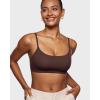 imageINLYRIC Womens Inbarely Bralettes Cami Bras No Underwire Wireless Seamless Unlined Comfort Sports BraHazelnut