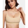 imageINLYRIC Womens Inbarely Bralettes Cami Bras No Underwire Wireless Seamless Unlined Comfort Sports BraLight Oatmeal