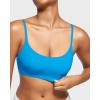 imageINLYRIC Womens Inbarely Bralettes Cami Bras No Underwire Wireless Seamless Unlined Comfort Sports BraMadagascar Blue