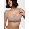 imageINLYRIC Womens Inbarely Bralettes Cami Bras No Underwire Wireless Seamless Unlined Comfort Sports BraRose Gray