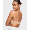 imageINLYRIC Womens Inbarely Bralettes Cami Bras No Underwire Wireless Seamless Unlined Comfort Sports BraWarm Beige