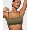 imageINLYRIC Womens Inbarely Bralettes Cami Bras No Underwire Wireless Seamless Unlined Comfort Sports BraWarm Green