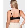 imageINLYRIC Womens Inbarely Soft Bralettes  Cami Bras No Underwire Seamless Unlined Comfort BraletteBlack