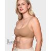 imageINLYRIC Womens Inbarely Soft Bralettes  Cami Bras No Underwire Seamless Unlined Comfort BraletteGravel Beige