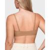 imageINLYRIC Womens Inbarely Soft Bralettes  Cami Bras No Underwire Seamless Unlined Comfort BraletteGravel Beige