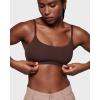 imageINLYRIC Womens Inbarely Soft Bralettes  Cami Bras No Underwire Seamless Unlined Comfort BraletteHazelnut
