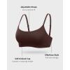 imageINLYRIC Womens Inbarely Soft Bralettes  Cami Bras No Underwire Seamless Unlined Comfort BraletteHazelnut