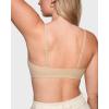 imageINLYRIC Womens Inbarely Soft Bralettes  Cami Bras No Underwire Seamless Unlined Comfort BraletteLight Oatmeal