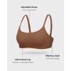 imageINLYRIC Womens Inbarely Soft Bralettes  Cami Bras No Underwire Seamless Unlined Comfort BraletteSandalwood Brown2