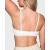 imageINLYRIC Womens Inbarely Soft Bralettes  Cami Bras No Underwire Seamless Unlined Comfort BraletteWhite  See Through