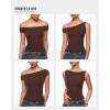 imageINLYRIC Womens Inbarely Soft Off The Shoulder Tops Versatile Going Out Trendy Shirts Y2K Spring Summer OutfitsHazelnut