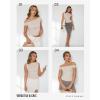 imageINLYRIC Womens Inbarely Soft Off The Shoulder Tops Versatile Going Out Trendy Shirts Y2K Spring Summer OutfitsVanilla White