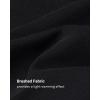 imageINLYRIC Womens Long Sleeve TShirts Crew Neck Basic Fitted Slim Tees Thermal Going Out Trendy Crop TopsBlack