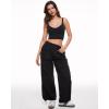 imageINLYRIC Womens Natrelax Sexy Tank Crop Tops Sweetheart V Neck Backless Sleeveless Summer Going Out Tank TopBlack