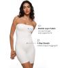 imageINLYRIC Womens Natrelax Strapless Jumpsuit  One Piece Tube Top Sexy Bodycon Workout Shorts Rompers Summer OutfitsIceland White