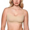 imageINLYRIC Womens Inbarely Soft Bralettes  Cami Bras No Underwire Seamless Unlined Comfort BraletteLight Oatmeal