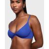 imageINLYRIC Womens Inbarely Plus Plunge Bra  Unlined Underwire Sexy Demi Balconette BrasAzure Blue