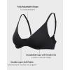 imageINLYRIC Womens Inbarely Plus Plunge Bra  Unlined Underwire Sexy Demi Balconette BrasBlack