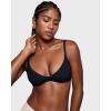 imageINLYRIC Womens Inbarely Plus Plunge Bra  Unlined Underwire Sexy Demi Balconette BrasBlack