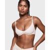imageINLYRIC Womens Inbarely Plus Plunge Bra  Unlined Underwire Sexy Demi Balconette BrasCoconut White