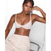 imageINLYRIC Womens Inbarely Plus Plunge Bra  Unlined Underwire Sexy Demi Balconette BrasCoconut White