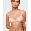 imageINLYRIC Womens Inbarely Plus Plunge Bra  Unlined Underwire Sexy Demi Balconette BrasGentle Rose