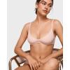 imageINLYRIC Womens Inbarely Plus Plunge Bra  Unlined Underwire Sexy Demi Balconette BrasGentle Rose